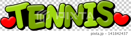 テニス tennis テニス tennis 141842437