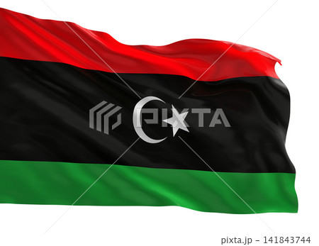 Libya Flag - National Flag Illustration Libya Flag - National Flag Illustration 141843744