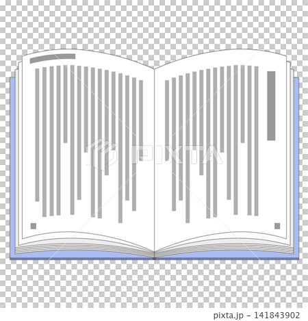 Books and novels with vertically written text spread across two pages. Books and novels with vertically written text spread across two pages. 141843902