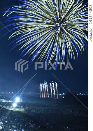 第78回 北日本新聞納涼花火(富山会場)の花火 141844808