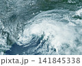 Hurricane, tornado from space. Elements of this image furnished by NASA 141845338