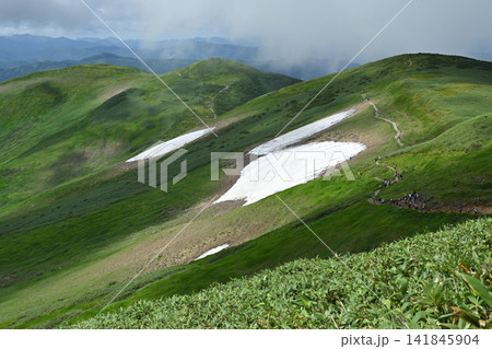 月山登山、山形県 141845904