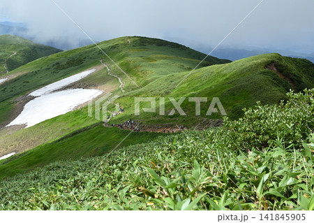 月山登山、山形県 月山登山、山形県 141845905