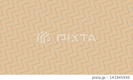 Seamless beige background featuring a repeating geometric zigzag grid pattern made of thin teal-blue lines, ideal for technical paper. Seamless beige background featuring a repeating geometric zigzag grid pattern made of thin teal-blue lines, ideal for technical paper. 141845930