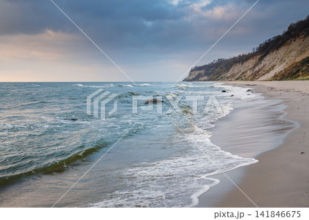 Donskoye beach on Baltic Sea. Kaliningrad region, Russia Donskoye beach on Baltic Sea. Kaliningrad region, Russia 141846675