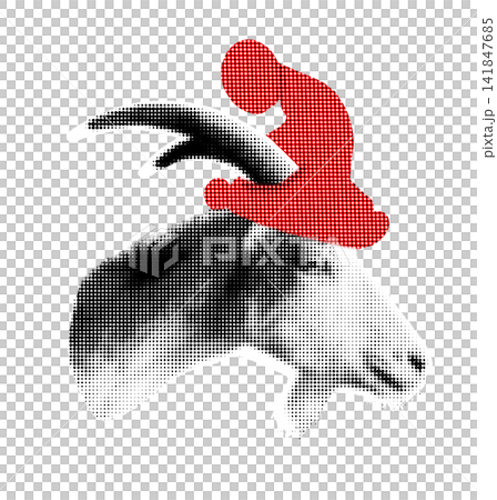 Abstract Halftone Dot Pattern Design Element Red Black PNG , isolated on transparent background Abstract Halftone Dot Pattern Design Element Red Black PNG , isolated on transparent background 141847685