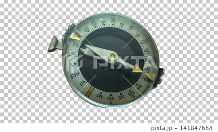 Vintage Military Compass on Arm, PNG , isolated on transparent background Vintage Military Compass on Arm, PNG , isolated on transparent background 141847688