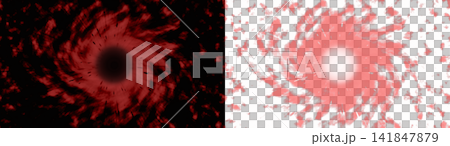 Abstract red portal energy swirl vortex effect PNG , isolated on transparent background Abstract red portal energy swirl vortex effect PNG , isolated on transparent background 141847879