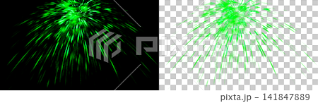 Green firework burst explosion light effect PNG , isolated on transparent background Green firework burst explosion light effect PNG , isolated on transparent background 141847889