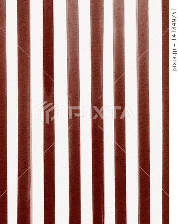Striped Red and White Watercolor Background Hand Painted Striped Red and White Watercolor Background Hand Painted 141849751