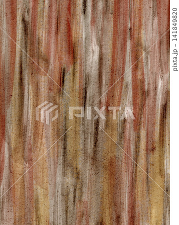 Red Brown Watercolor Background with Hand Painted Brushstrokes Red Brown Watercolor Background with Hand Painted Brushstrokes 141849820