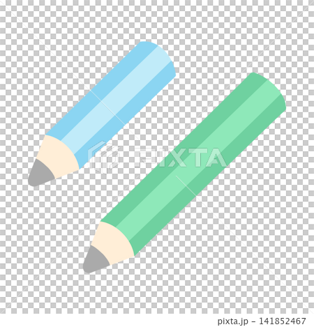 Cute pastel-colored pencils Cute pastel-colored pencils 141852467