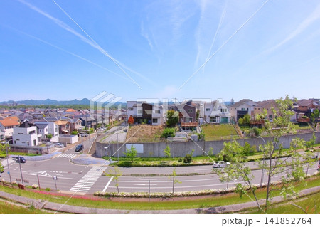 神戸市北区の市街地風景 神戸市北区の市街地風景 141852764
