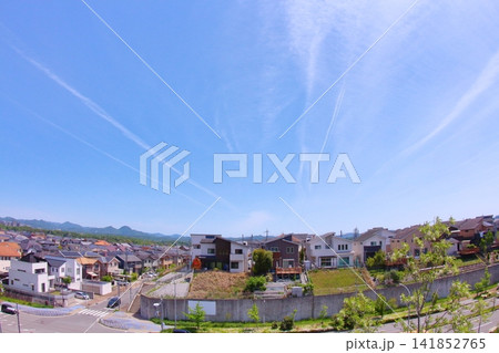 神戸市北区の市街地風景 神戸市北区の市街地風景 141852765