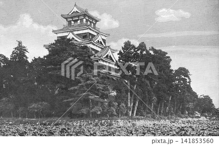 古写真 1931-1933年 原爆投下前の広島城(後に原爆で焼失、その後再建) 古写真 1931-1933年 原爆投下前の広島城(後に原爆で焼失、その後再建) 141853560