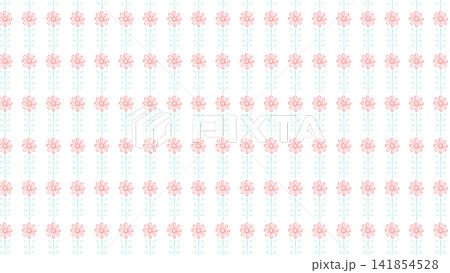 ピンクと緑の花の壁紙 ピンクと緑の花の壁紙 141854528