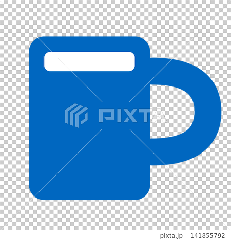 Tall blue mug Tall blue mug 141855792