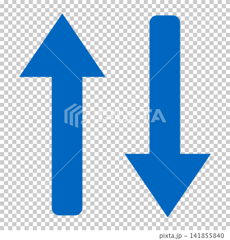 Up/down swap arrows, two blue swap arrows Up/down swap arrows, two blue swap arrows 141855840