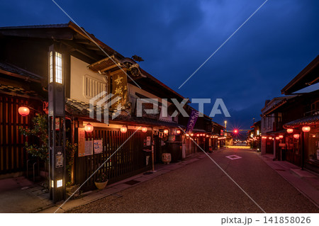 岩村町本通り 重伝建の町並み 岐阜県恵那市 141858026
