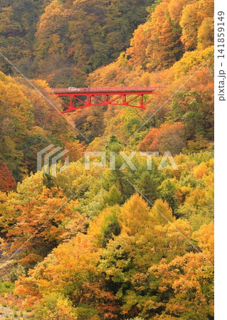 松川渓谷(秋) 高山村 松川渓谷(秋) 高山村 141859149
