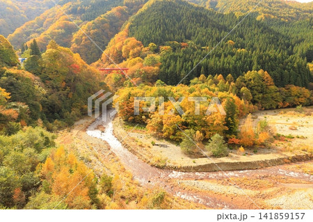 松川渓谷(秋) 高山村 松川渓谷(秋) 高山村 141859157