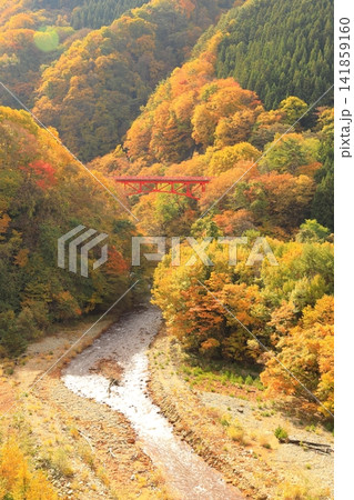 松川渓谷(秋) 高山村 松川渓谷(秋) 高山村 141859160
