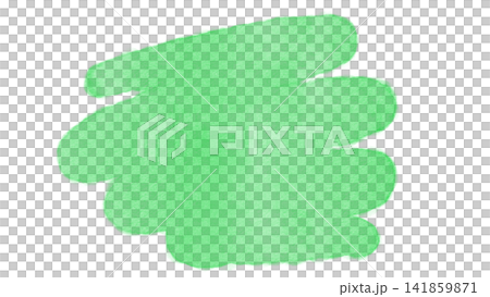 Green square watercolor marker stroke, heading background material Green square watercolor marker stroke, heading background material 141859871
