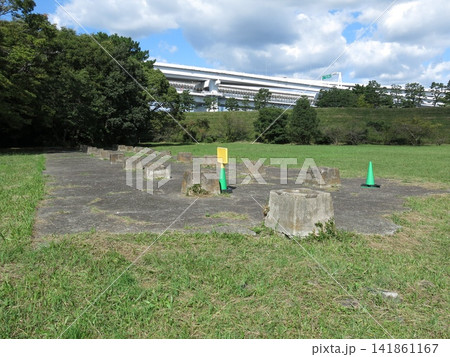 東京都港区の台場公園(第三台場)にある陣屋跡 東京都港区の台場公園(第三台場)にある陣屋跡 141861167