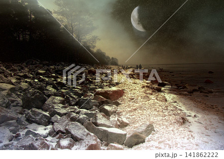 Walk under old moon. Walk under old moon. 141862222