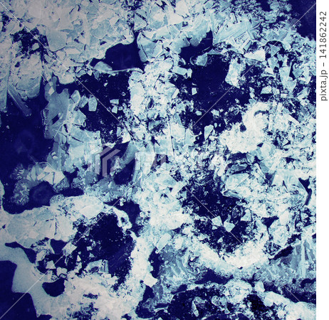 macro structure, pattern and crystals of newly formed ice macro structure, pattern and crystals of newly formed ice 141862242