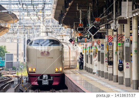 【東海道線】東京駅に到着するサンライズ瀬戸・出雲 141863537