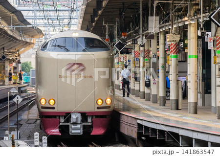 【東海道線】東京駅に到着するサンライズ瀬戸・出雲 【東海道線】東京駅に到着するサンライズ瀬戸・出雲 141863547