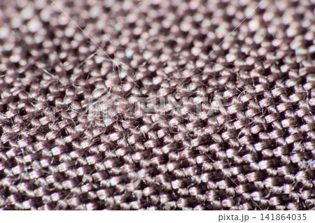 industrial fabric with invisible zoom ultra macro of strucrure threads and materials. 141864035
