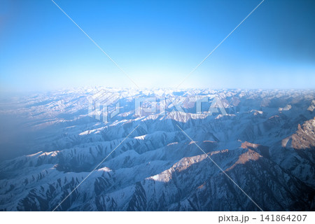 Flight over Pamir and Tien Shan 1 Flight over Pamir and Tien Shan 1 141864207