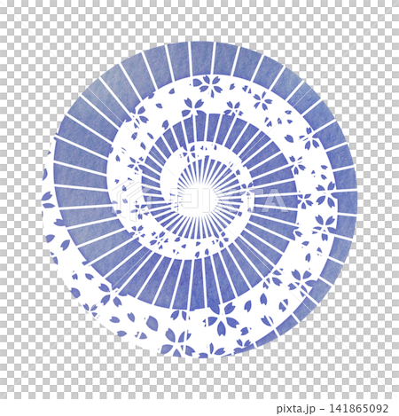 和傘イラスト 141865092