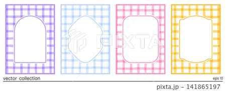 Border gift lace with tag frame scallop and label vector bakery. Holiday decoration circle with card coupon badge and design wallpaper poster. Package check emblem with print homemade pastel. 141865197