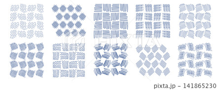 Messy pen scratch for doodle line kit and scribble squiggle texture. Pencil icon stroke for expressive tangle design and handwriting pattern ink. Thin school chaos for sketch vintage handwritten. 141865230