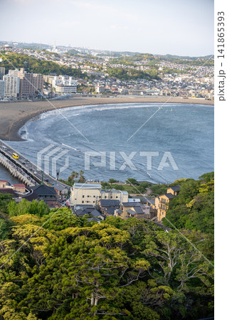 湘南の海と街並み 湘南の海と街並み 141865393