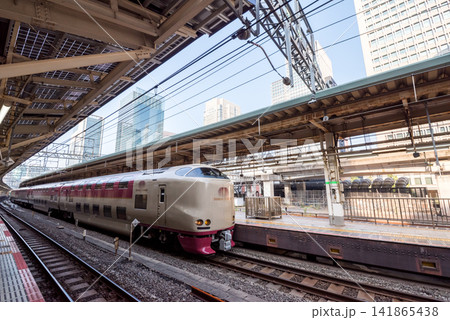 【東海道線】東京駅に到着するサンライズ瀬戸・出雲 【東海道線】東京駅に到着するサンライズ瀬戸・出雲 141865438