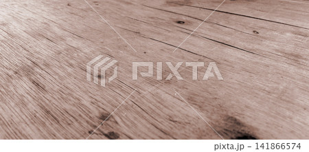 Rustic wooden surface texture with natural grain Rustic wooden surface texture with natural grain 141866574