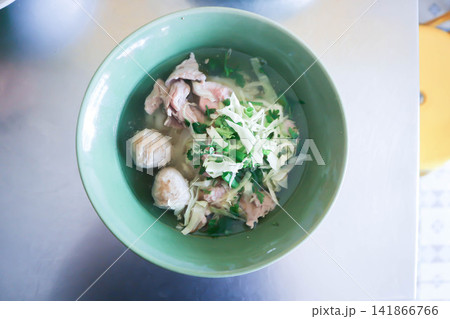 beef noodles or noodles, Chinese noodles or beef soup or meatball soup beef noodles or noodles, Chinese noodles or beef soup or meatball soup 141866766