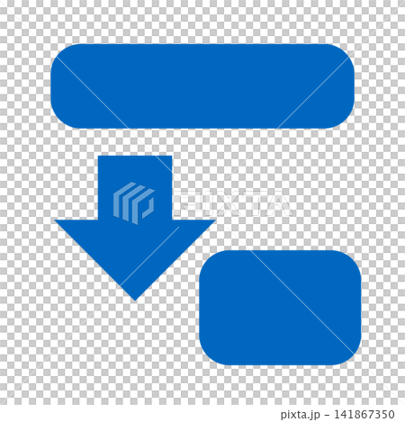 Backup: An arrow descends from the blue bar, indicating that a backup copy has been created. Backup: An arrow descends from the blue bar, indicating that a backup copy has been created. 141867350