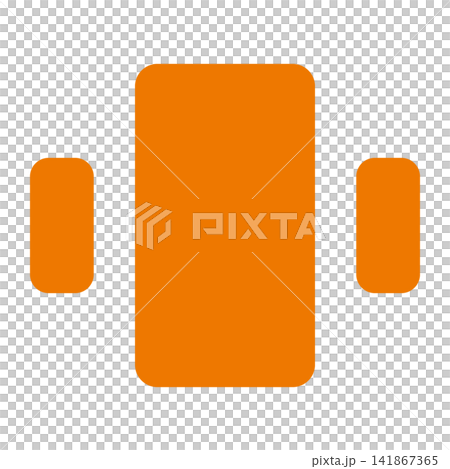 One sheet at a time: the orange sheet in the center and the thin edges on either side. One sheet at a time: the orange sheet in the center and the thin edges on either side. 141867365