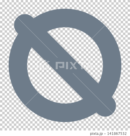 Cutting lines: Thick diagonal lines crossing the gray circle. Cutting lines: Thick diagonal lines crossing the gray circle. 141867532