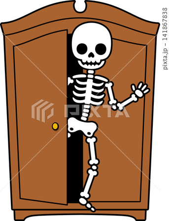 Skeleton in the closet Skeleton in the closet 141867838