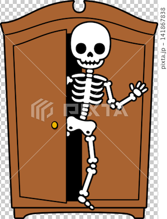 Skeleton in the closet Skeleton in the closet 141867838