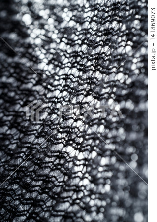 Texture of black fleece, shaggy high-tech synthetic knit Texture of black fleece, shaggy high-tech synthetic knit 141869073