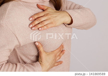 Routine Breast Self-Check for Early Detection Routine Breast Self-Check for Early Detection 141869589