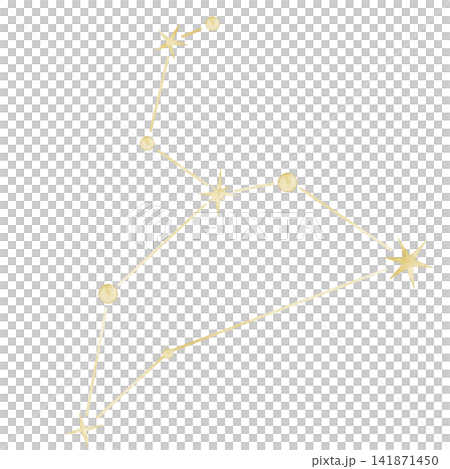 Leo watercolor constellation illustration on isolated background. Golden zodiac star map for astrology, horoscope, nursery decor, celestial collections and fantasy designs. Leo watercolor constellation illustration on isolated background. Golden zodiac star map for astrology, horoscope, nursery decor, celestial collections and fantasy designs. 141871450