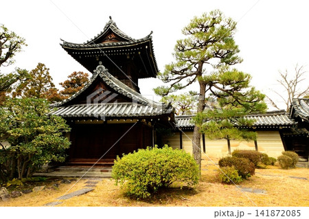 京都府　大谷祖廟　太鼓堂　京都市東山区円山町 2022年 3月 141872085